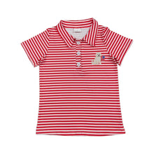 Load image into Gallery viewer, Boys Patriotic Dog Striped Shirt