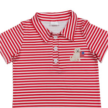 Load image into Gallery viewer, Boys Patriotic Dog Striped Shirt