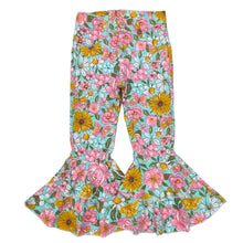 Load image into Gallery viewer, Summer Floral Bell Bottom Jeans