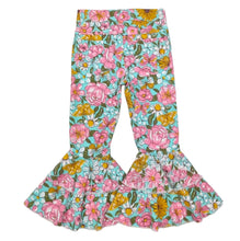 Load image into Gallery viewer, Summer Floral Bell Bottom Jeans