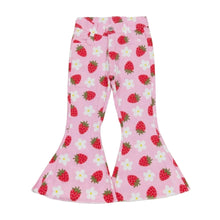 Load image into Gallery viewer, Strawberry Flare Jeans