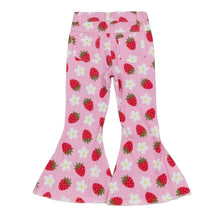 Load image into Gallery viewer, Strawberry Flare Jeans
