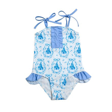 Load image into Gallery viewer, Cinderella Castle Swimsuit