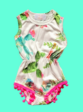 Load image into Gallery viewer, Cactus Pom Pom Onesie