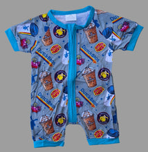 Load image into Gallery viewer, Dutch Bros Bamboo Zippered Romper