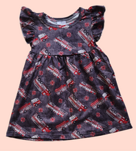 Load image into Gallery viewer, Fire Truck Dress