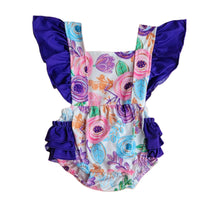 Load image into Gallery viewer, Floral Bubble Romper