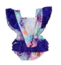 Load image into Gallery viewer, Floral Bubble Romper