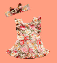Load image into Gallery viewer, Flower Girl Onesie Dress