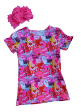 Load image into Gallery viewer, Love Day Collage Tshirt Dress