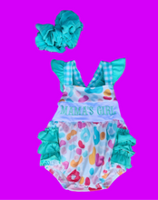 Load image into Gallery viewer, Mama's Girl Leopard Bubble