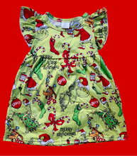 Load image into Gallery viewer, Merry Grinchmas Dress