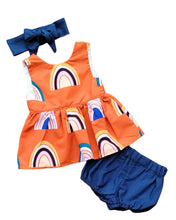 Load image into Gallery viewer, Modern Rainbow Shorties Set