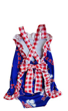 Load image into Gallery viewer, Texas Rangers Romper