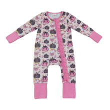 Load image into Gallery viewer, Leopard &amp; Pink Pumpkin Sleeper