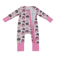 Load image into Gallery viewer, Leopard &amp; Pink Pumpkin Sleeper