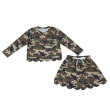 Load image into Gallery viewer, Camo Skirt Set