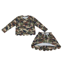 Load image into Gallery viewer, Camo Skirt Set