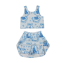 Load image into Gallery viewer, Cinderella Castle Skirt Two-piece Set