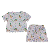 Load image into Gallery viewer, Mallard Ducks Scallop Shorts Set