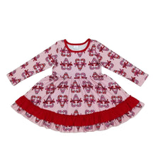 Load image into Gallery viewer, Candy Cane Christmas Dress
