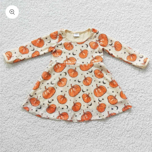 Sequin Pumpkin Dress