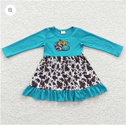 Pumpkin Cow Dress