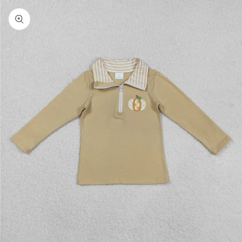 Brown Pumpkin Pullover