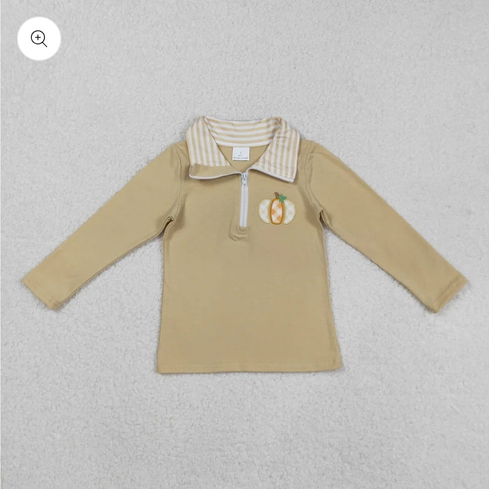 Brown Pumpkin Pullover