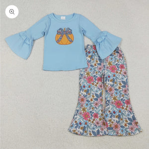 Floral Pumpkin Flare Set