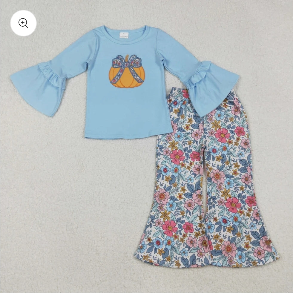 Floral Pumpkin Flare Set
