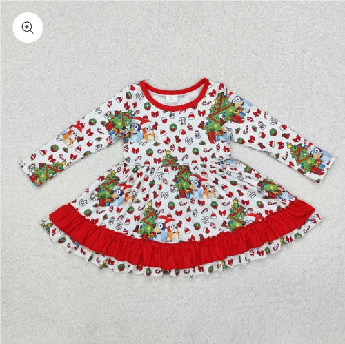 Bluey Christmas Dress
