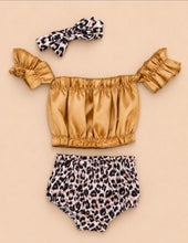 Load image into Gallery viewer, Leopard Bloomer Set