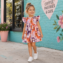 Load image into Gallery viewer, Crazy Cat Girl Dress