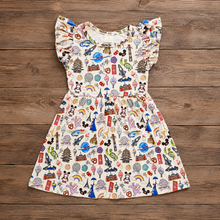 Load image into Gallery viewer, Main Street Magic Flutter Dress