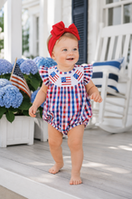 Load image into Gallery viewer, Embroidered American Flag Bubble