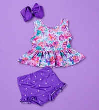 Load image into Gallery viewer, English Rose Bummie Set