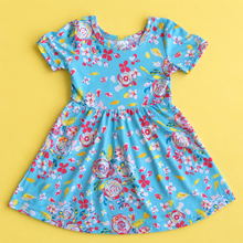 Load image into Gallery viewer, Preppy Floral Dress
