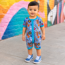 Load image into Gallery viewer, Dutch Bros Bamboo Zippered Romper
