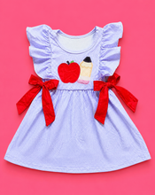 Load image into Gallery viewer, Blue Gingham School Dress