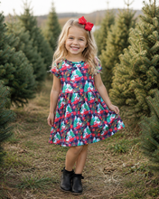Load image into Gallery viewer, Red Truck Christmas Dress