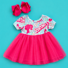 Load image into Gallery viewer, Barbie Pink Tulle Dress