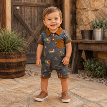Load image into Gallery viewer, Hunting Dogs &amp; Ducks Romper