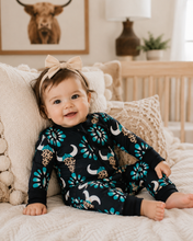 Load image into Gallery viewer, Turquoise Skull BAMBOO Sleeper