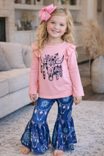 Load image into Gallery viewer, Boho Skull Bell Bottom Set