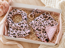 Load image into Gallery viewer, Pink Leopard Three Piece Set