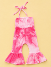 Load image into Gallery viewer, Pink Dye Bell Bottom Jumper