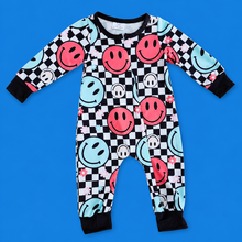 Load image into Gallery viewer, Checkered Smiley Sleeper