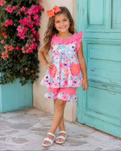 Load image into Gallery viewer, Poppy Ruffled Shorts Set