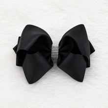 Load image into Gallery viewer, Black Hair Clip Bow